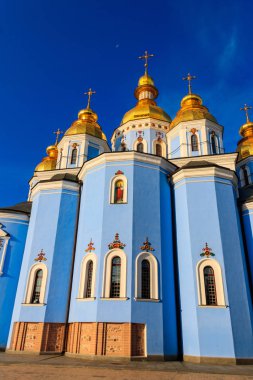 Ukrayna Kiev 'deki St. Michael' s Altın Kubbe Manastırı