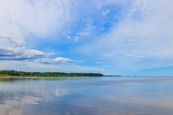 Vista del Golfo de Finlandia cerca de San Petersburgo, Rusia —  Fotos de Stock