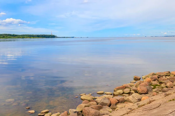 Vista del Golfo de Finlandia cerca de San Petersburgo, Rusia —  Fotos de Stock