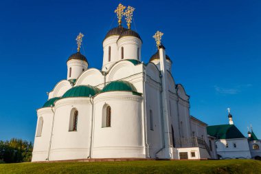 Rusya 'nın Murom kentindeki Şekil Değiştirme Manastırındaki Şekil Değiştirme Katedrali