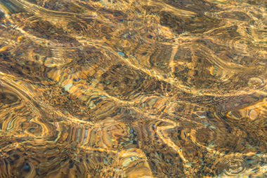 Clear water texture background. Transparent water in swimming po