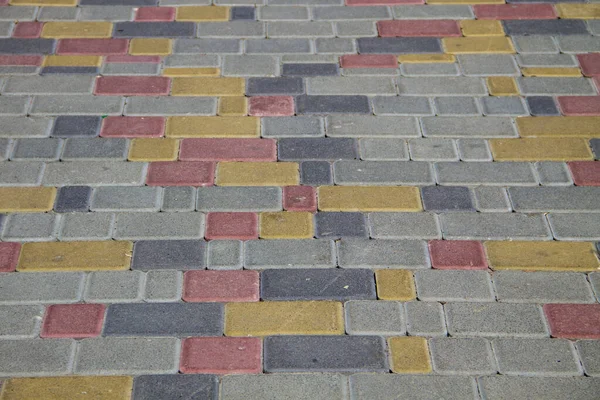 Fondo texturizado de acera. Detalle de un pavimento —  Fotos de Stock