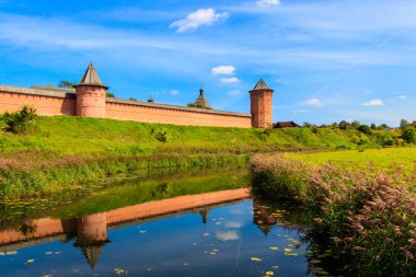 Suzdal, Rusya 'daki Aziz Euthymius Manastırı.