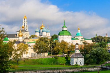 Sergiev Posad, Rusya 'daki St. Sergius Trinity Lavra manzarası