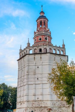 Sergiev Posad, Rusya 'daki St. Sergius' tan Ortaçağ Trinity Lavra Ördek Kulesi