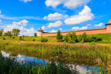Suzdal, Rusya 'daki Aziz Euthymius Manastırı.