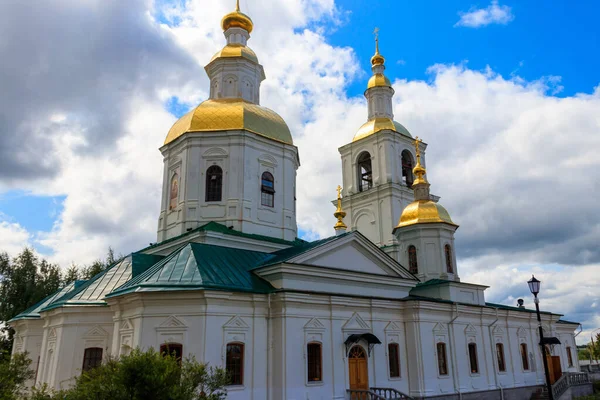 Kazan Church Holy Trinity Saint Seraphim Diveyevo Monastery Diveyevo Russia — Stok fotoğraf