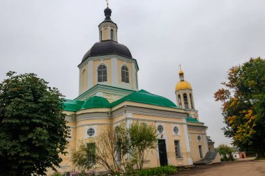 Klykovo köyündeki Kurtarıcı Mucizevi Manastırı, Kaluga oblast, Rusya