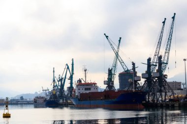 Batum 'da Karadeniz 'de kargo Limanı, Gürcistan