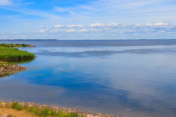 Vista Del Golfo Finlandia Cerca San Petersburgo Rusia —  Fotos de Stock