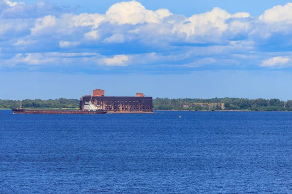 Fort Alexander Vagy Pestis Erőd Finn Öbölben Kronstadt Közelében Oroszországban — Stock Fotó