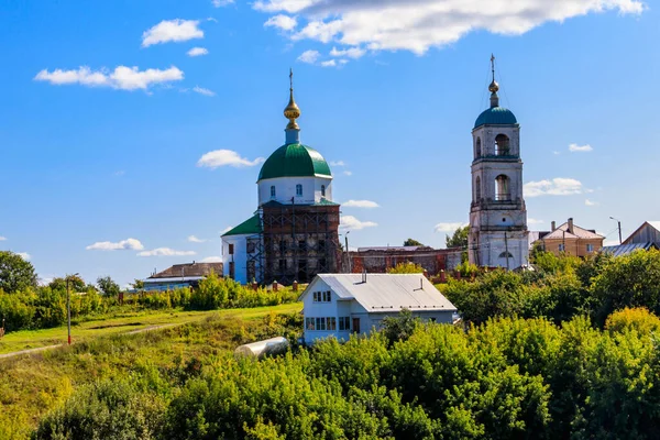 Церква Святої Трійці Селі Карахарово Поблизу Мурома Росія — стокове фото