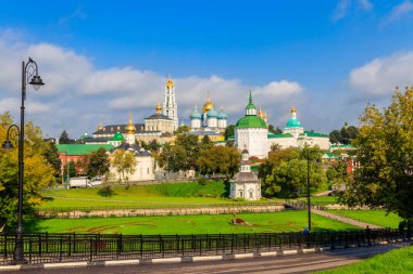 Sergiev Posad, Rusya 'daki St. Sergius Trinity Lavra manzarası