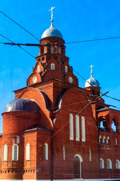 Trinity church in Vladimir, Russia. Golden ring of Russia