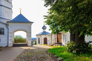 Pereslavl-Zalessky, Rusya 'daki Nikitsky Manastırı. Rusya 'nın altın yüzüğü