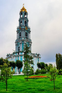 Sergiev Posad, Rusya 'daki Trinity Lavra' nın çan kulesi.