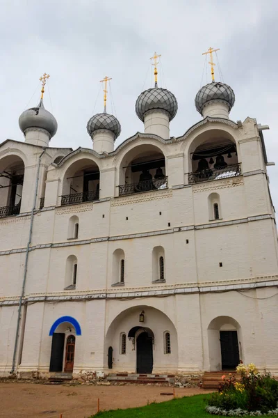 Campanario Asunción Catedral Rostov Kremlin Rusia — Foto de Stock