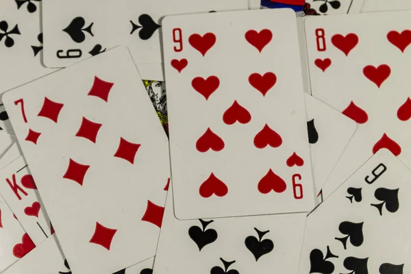 Background Playing Cards — Stock Photo, Image