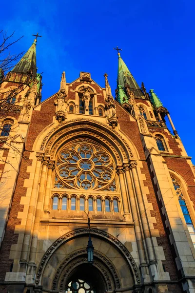 Igreja Dos Santos Olha Elizabeth Lviv Ucrânia — Fotografia de Stock