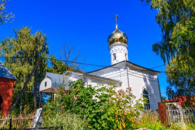 Murom, Rusya yakınlarındaki Karacharovo köyündeki Kutsal Şehitler Kilisesi Guriy, Samon ve Aviv