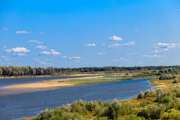 Vista Del Río Oka Rusia — Foto de Stock