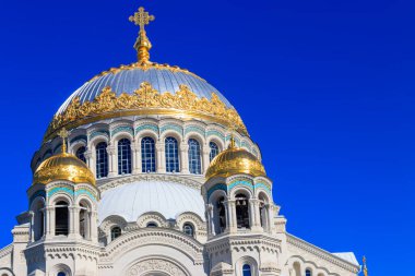 Kronstadt, Rusya 'daki St. Nicholas Ortodoks deniz Katedrali