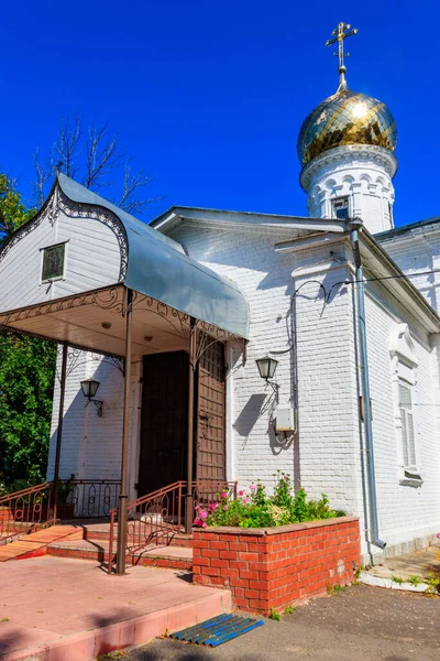 Church Holy Martyrs Guriy Samon Aviv Village Karacharovo Murom Russia — Stock Photo, Image