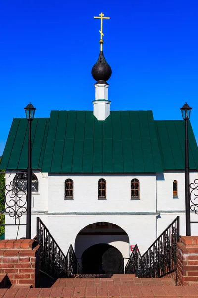 Die Torkirche Des Heiligen Sergius Von Radonesch Verklärungskloster Murom Russland — Stockfoto
