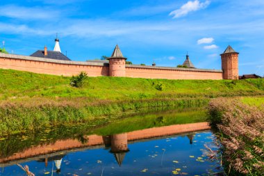 Suzdal, Rusya 'daki Aziz Euthymius Manastırı.