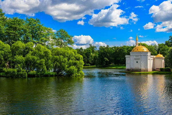 Turkish Bath Pavilion Catherine Park Tsarskoye Selo Pushkin Russia — Stock Photo, Image