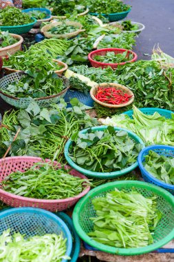 Hoi sebze pazarı bir