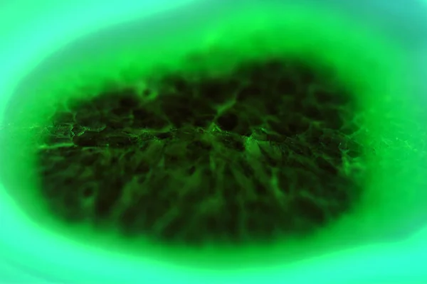 Streszczenie tło, błękitnym i zielonym Agat plasterek mineralnych — Zdjęcie stockowe