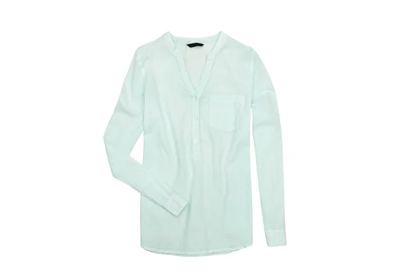 Blusa verde menta. Concepto de moda. Aislado — Foto de Stock
