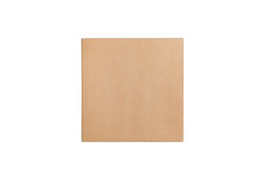 Karton kutu teslimat için. İzole et. Tasarım alanı