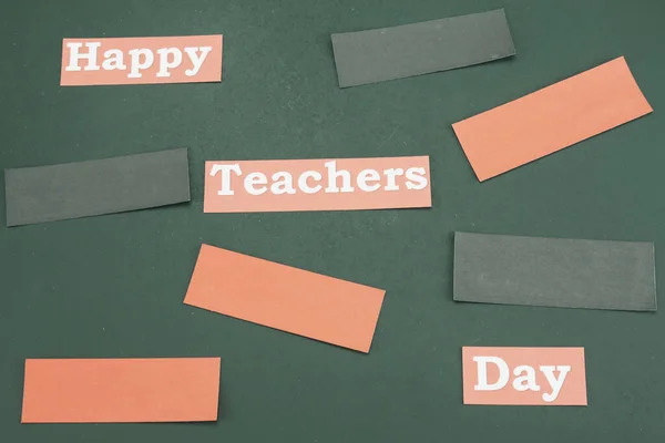 World Teachers' Day background - 5 October Unesco World Teachers's Day celebration concept