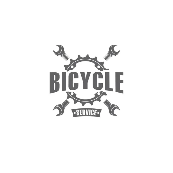 Emblema de bicicleta vetorial — Vetor de Stock