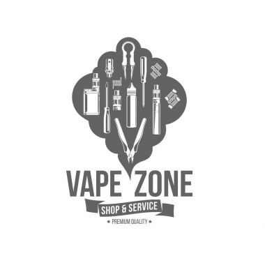 vape vektör rozetleri