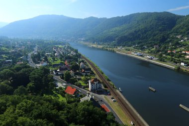 Nehir Labe Usti nad Labem tarafından