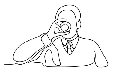 Adam evde viski içme. Sürekli çizgi çizme. İzole o