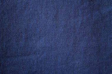 mavi kumaşın dokusu