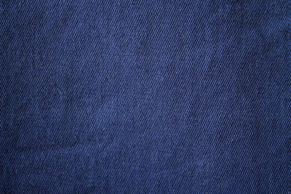 Текстура голубой ткани — стоковое фото