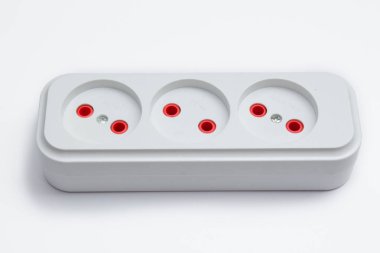 Electric splitter isolated on a white background clipart