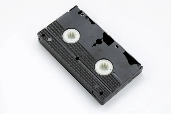 VHS tape op witte achtergrond — Stockfoto