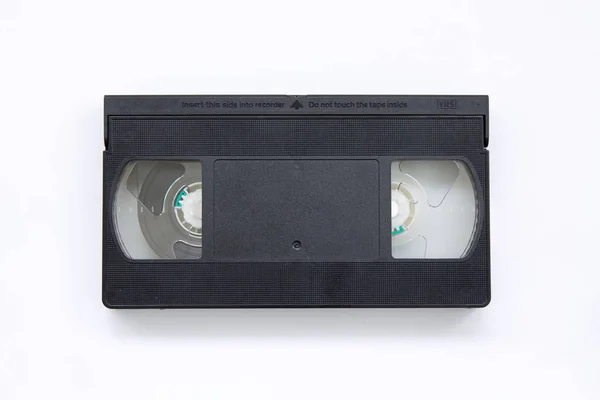 VHS tape op witte achtergrond — Stockfoto