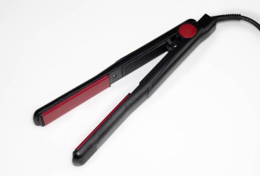 Beyaz arka plan üzerinde izole saç manevra