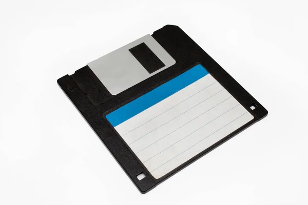 Diskette Witte Achtergrond — Stockfoto