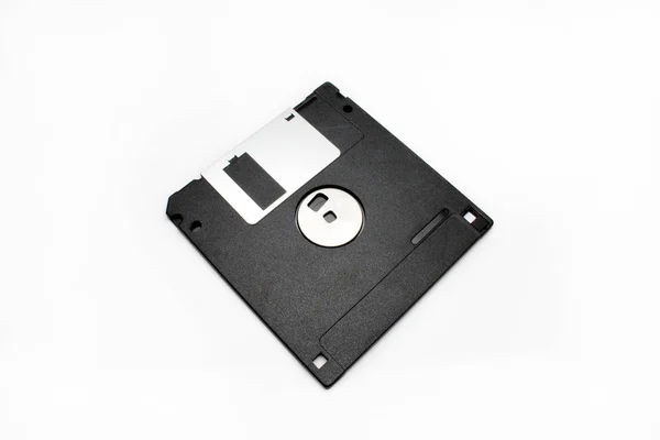 Diskette Witte Achtergrond — Stockfoto