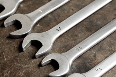 anahtarları üzerinde tablo closeup açın