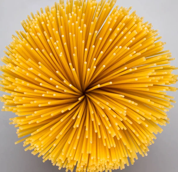 Raw Spaghetti Texture Closeup — Stock Photo, Image