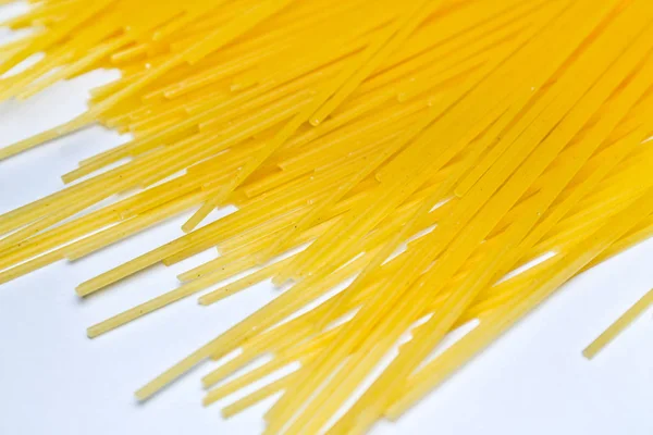 Nyers Spagettit Textúra Vértes — Stock Fotó